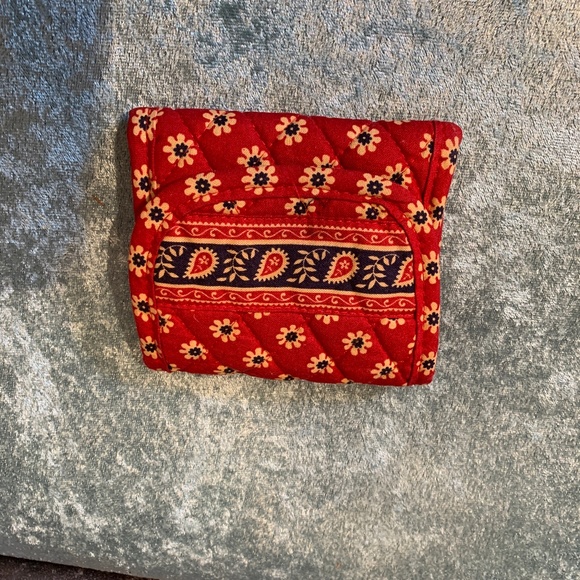 Vera Bradley Handbags - Vera Bradley Red, White and Blue Trifold Wallet